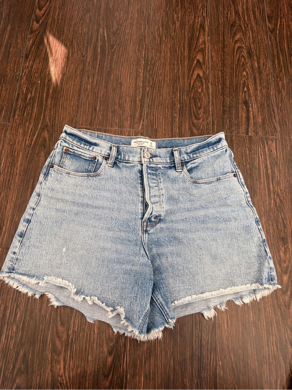 Abercrombie High Rise Dad Shorts